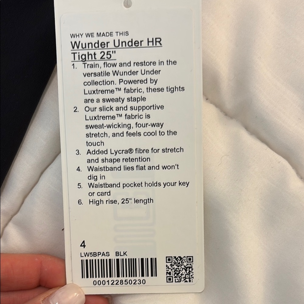 lululemon athletica Wunder Under HR Tight 25" - Black